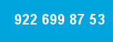 922 699 87 53 922 699 87 53